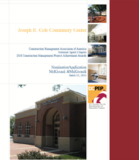 DCPEP Awards Joseph H. Cole